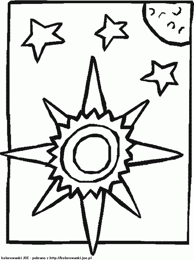 Szopka Bożonarodzeniowa kolorowanki